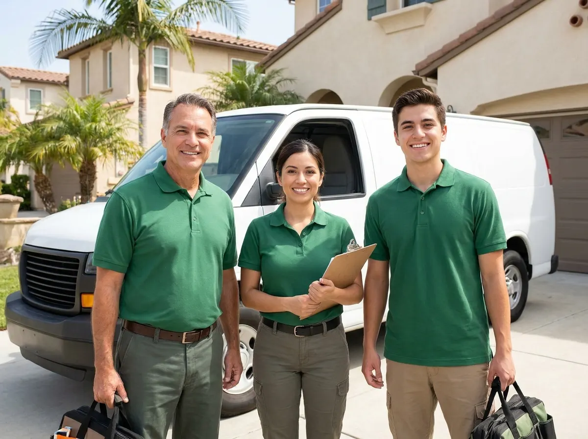 Sure Way Pest Control pest control service team in Irvine, CA